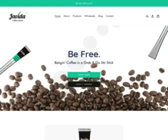 Javida.co(Javida Coffee Sticks) Screenshot