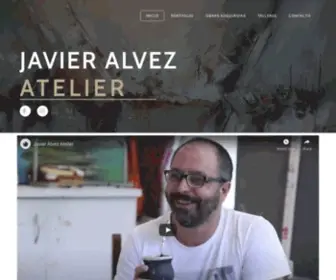 Javieralvez.com(Javier Alvez Atelier) Screenshot