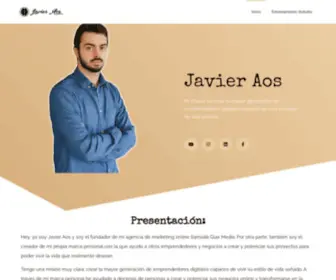 Javieraos.com(Eleva tu vida al siguiente nivel) Screenshot