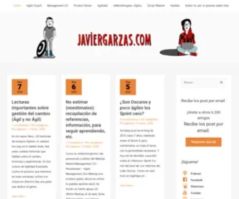 Javiergarzas.com(Blog oficial de Javier Garzas) Screenshot