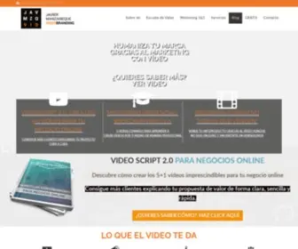 Javiermanzaneque.com(VideoMarketing para emprendedores) Screenshot