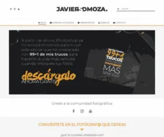 Javiersomoza.com(Aprende a monetizar tu pasión por las fotos) Screenshot
