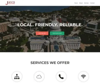 Javisindustries.com(Providing IT Services in Madison) Screenshot