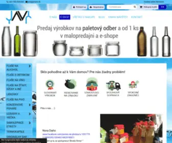 Javisro.sk(Fľaše na alkohol) Screenshot