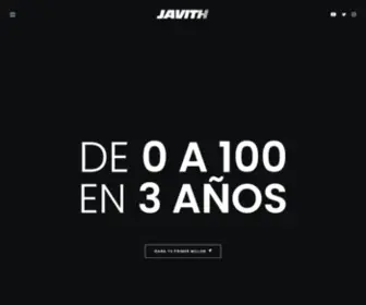 Javith.com(Co Fundador de Hawkers Co & Emprendedor) Screenshot