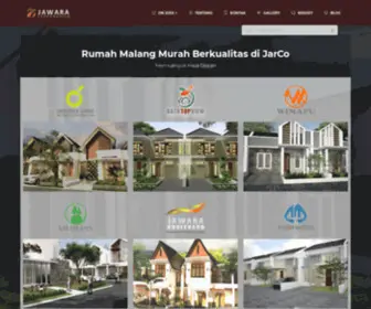 Jawaracorpo.com(Rumah Malang Murah Berkualitas di JarCom) Screenshot