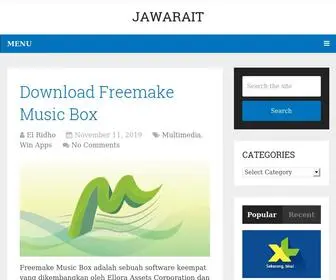 Jawarait.com(Juara Informasi Teknologi) Screenshot