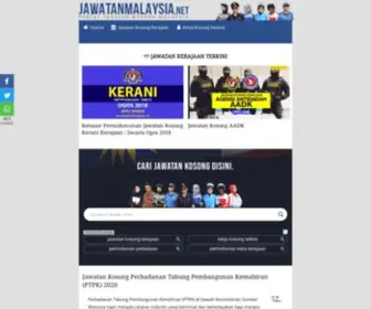 Jawatanmalaysia.net(Jawatan Kosong Kerajaan & Swasta 2020) Screenshot