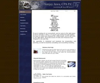 Jawatax.com(Gilbert, AZ CPA) Screenshot