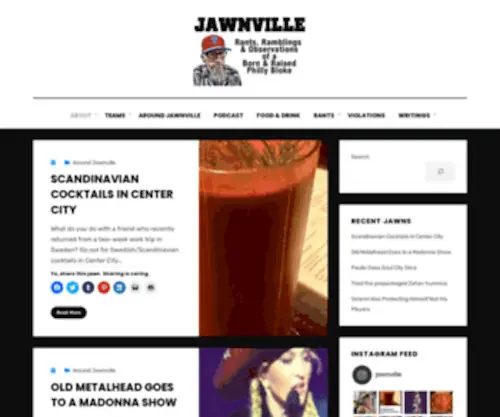 Jawnville.com(The Rants) Screenshot