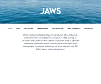 Jawsspac.com(JAWS Acquisition Corporation Spitfire) Screenshot