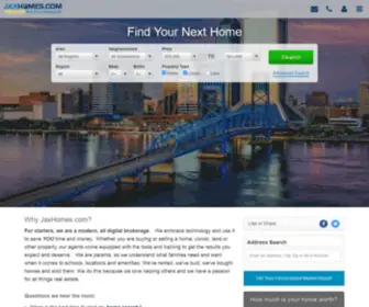 Jax-Homes.com(Jacksonville Area Real Estate) Screenshot