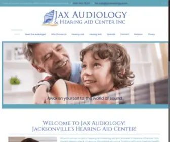 Jaxaudiology.com(Jax Audiology) Screenshot