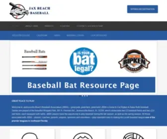 Jaxbeachbaseball.org(Jaxbeachbaseball) Screenshot