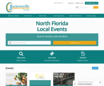 Jaxbizevents.com(North Florida Events & Vendors Jacksonville Business Connections Events) Screenshot