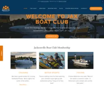 Jaxboatclub.com(Jacksonville boat club) Screenshot