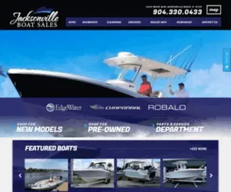 Jaxboatsales.com(Jacksonville Boat Sales) Screenshot