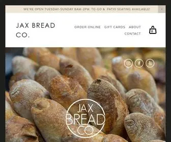 Jaxbread.com(Jax Bread Co) Screenshot