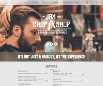 Jaxchopshop.com(JAX Chop Shop) Screenshot