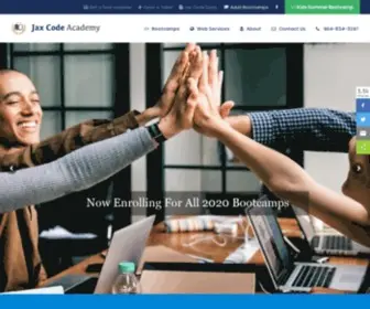 Jaxcode.com(Jax Code Academy Home) Screenshot