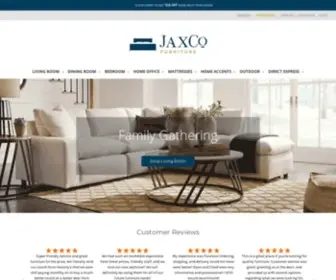 Jaxcofurniture.com(Mattress, Bedroom, Living Room furniture store in Jacksonville FL) Screenshot