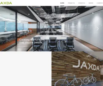 JaxDa.com(上海办公室装修公司) Screenshot