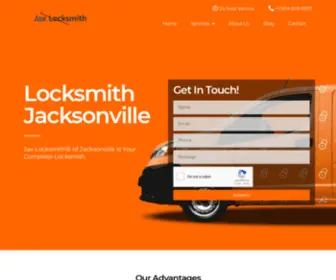 Jaxlocksmithsolutions.com(Hour Locksmith Jacksonville FL) Screenshot