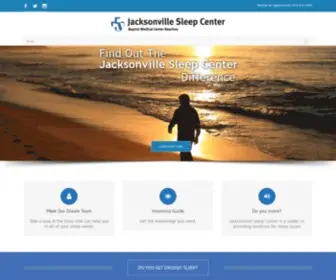 Jaxsleepcenter.com(Jacksonville Sleep Center) Screenshot