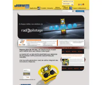 Jay-Electronique.com(Télécommande Radio sans fil industrielle) Screenshot