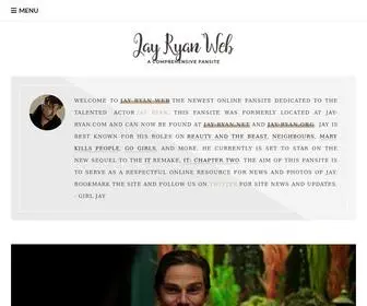 Jay-Ryan.net Screenshot