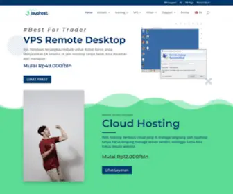 Jayahost.com(Web Hosting) Screenshot