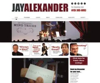 Jayalexander.com(Jay Alexander) Screenshot