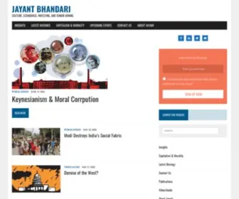 Jayantbhandari.com(Jayant Bhandari) Screenshot