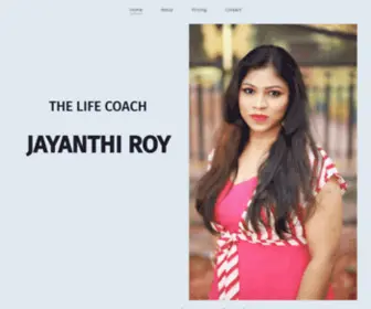 Jayanthiroy.com(This site) Screenshot