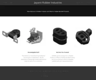 Jayantirubber.com(Rubber Products) Screenshot