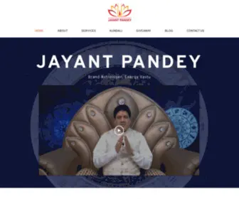 Jayantpandey.com(Astrology) Screenshot