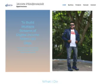 Jayanz.com(Digital Innovator) Screenshot