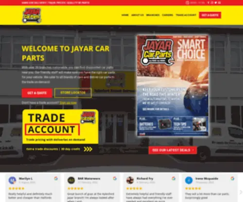 Jayar.co.uk(Jayar) Screenshot