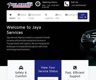 Jayaservices.com.ng(Jaya Services Nigeria Limited) Screenshot