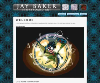 Jaybakerart.com(Jay Baker) Screenshot