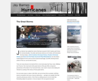 Jaybarnesonhurricanes.com(Jay Barnes on Hurricanes) Screenshot