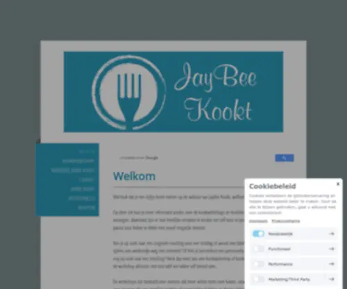 Jaybeekookt.nl(JayBee Kookt) Screenshot