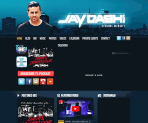 Jaydabhi.com(The Official Website of Jay Dabhi) Screenshot