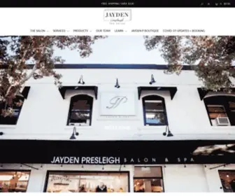 Jaydenpresleigh.com(The Salon) Screenshot