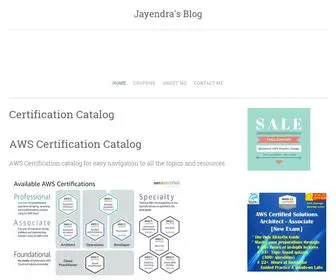 Jayendrapatil.com(Jayendra's Cloud Certification Blog) Screenshot