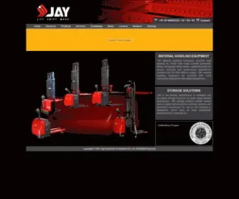 Jayequipment.com(Jay Equipment & Systems Pvt) Screenshot