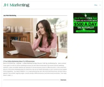 Jayhalemarketing.com(Jay Hale Marketing) Screenshot