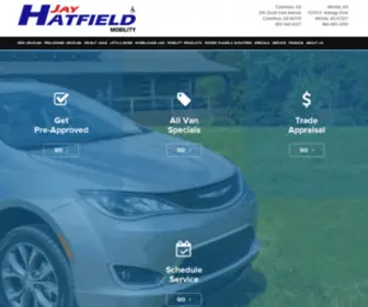 Jayhatfieldmobility.com(Handicap van kansas) Screenshot