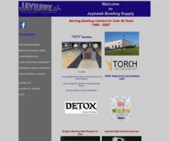 Jayhawkbowling.com(Jayhawk Bowling Supply) Screenshot