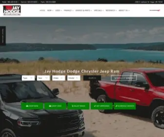 Jayhodgedodge.com(Jay Hodge Dodge Chrysler Jeep Ram) Screenshot